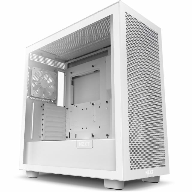 Кутия NZXT H7 Flow Matte White 