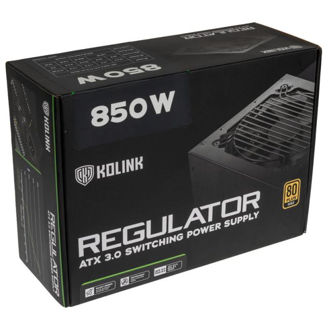 Захранващ блок Kolink Regulator 850W 80+ Gold ATX 3.0 