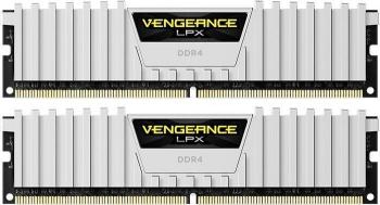 Памет Corsair Vengeance LPX White, 32GB(2x16GB), DDR4, 3200MHz, CMK32GX4M2E3200C16W