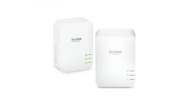 D-Link PowerLine AV2 1000 HD Gigabit Starter Kit, 1000 Mbps, Twin Pack, DHP-601AV/E 