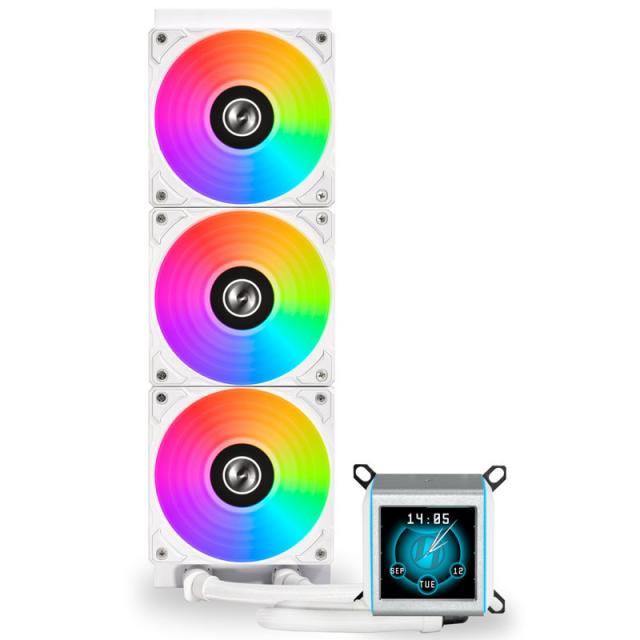 CPU AIO Cooler Lian Li GALAHAD II LCD 360 ARGB - White 