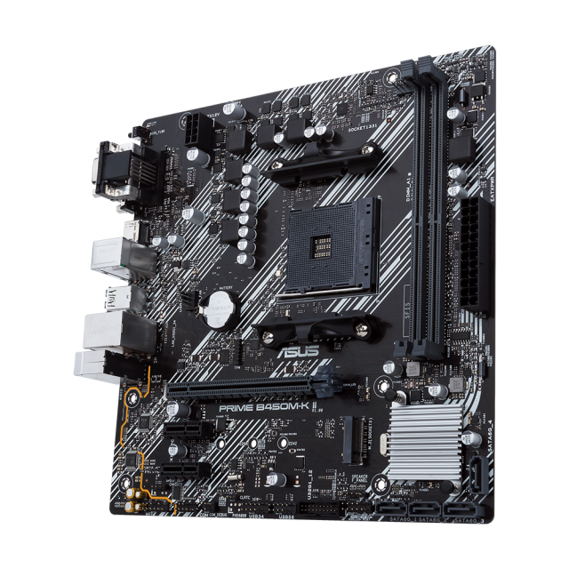 Motherboard ASUS PRIME B450M-K II, AM4, DDR4 