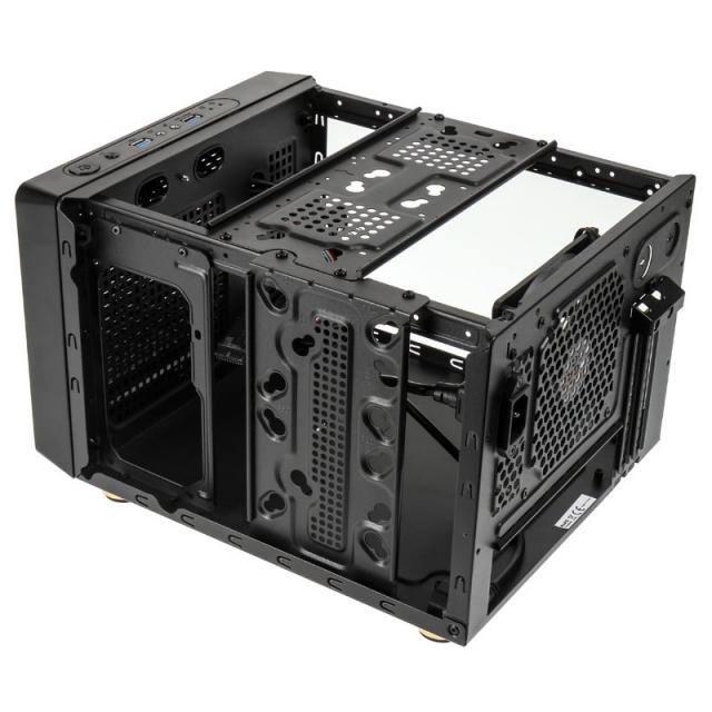 Кутия Kolink Satellite Cube, Mini-ITX, Micro-ATX, Черен 