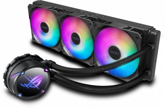 CPU Water Cooler ASUS ROG STRIX LC II 360 ARGB, AIO 