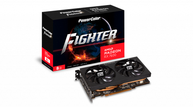 Graphic card POWERCOLOR RX 7600 Fighter 8GB GDDR6 