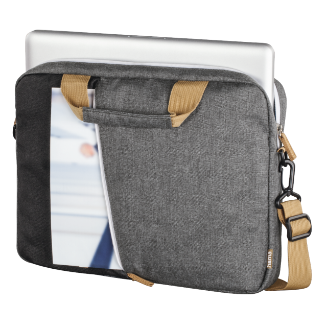 Hama "Florence" Notebook Bag, up to 40 cm (15.6"), black/grey 