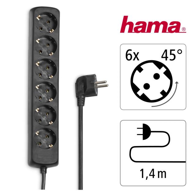 Distribution Panel  HAMA, 6-Way, 30393 