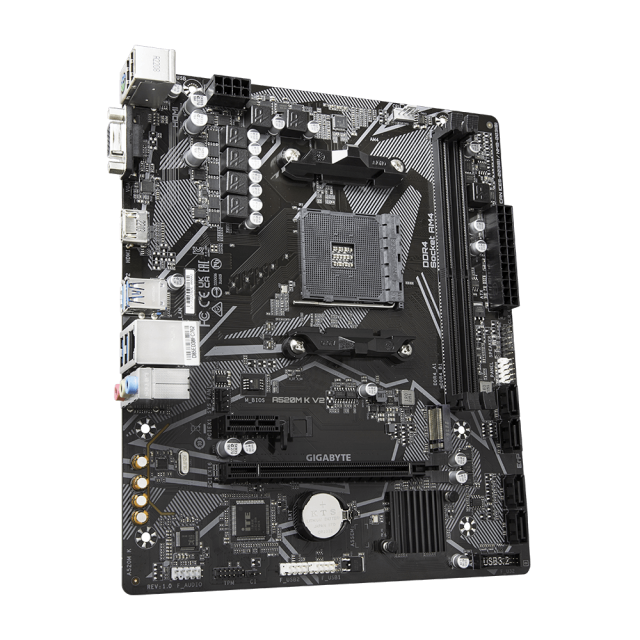 Motherboard GIGABYTE A520M K V2, Socket AM4 