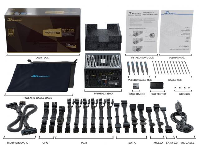 Power Supply Unit Seasonic PRIME GX-1300, 1300W 