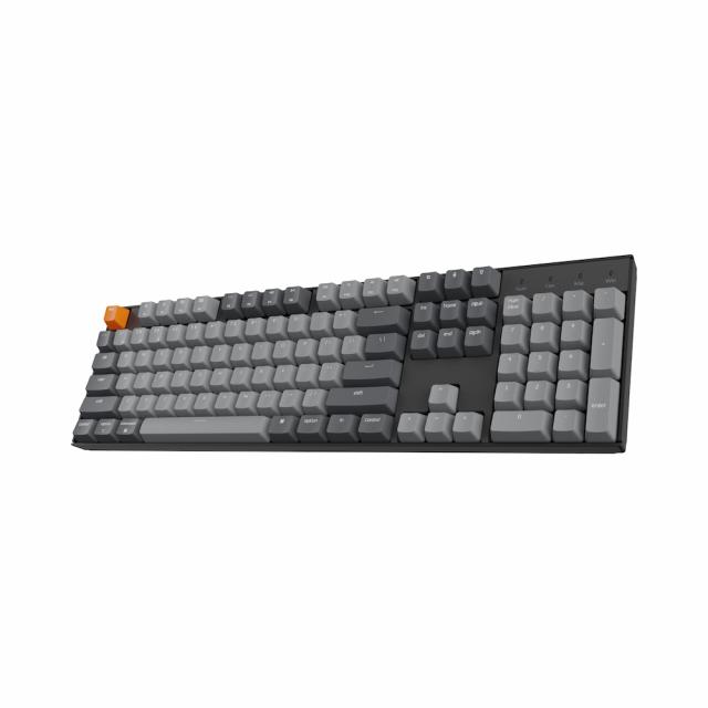 Геймърска механична клавиатура Keychron K10 Hot-Swappable Full-Size Gateron Brown Switch RGB LED ABS 