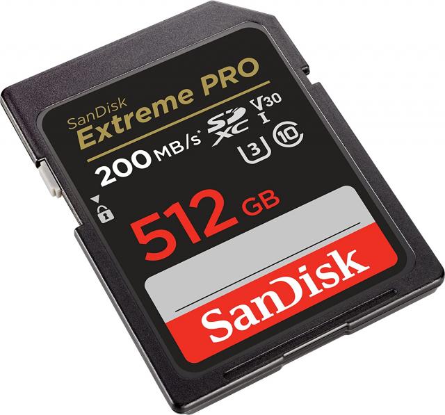 Карта памет SANDISK Extreme PRO SDHC, 512GB 