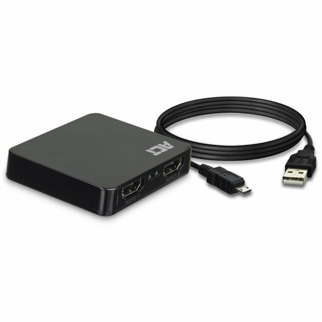 HDMI Сплитер ACT AC7835, 1/2, 4K@30Hz, USB, Черен 