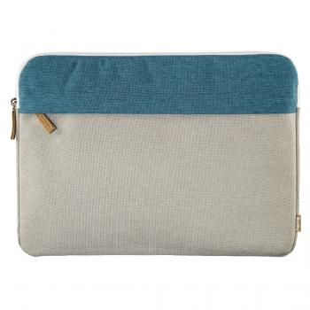 Hama "Florence" Laptop Sleeve, up to 34 cm (13.3"), petrol/grey