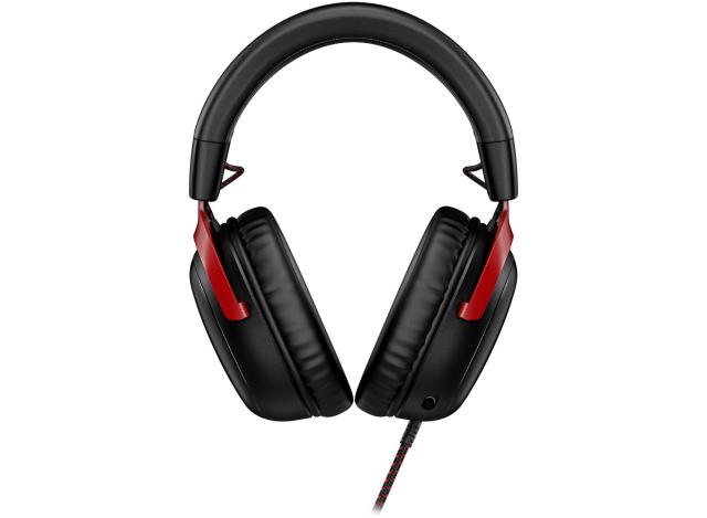 Геймърски слушалки HyperX Cloud III, Микрофон, Черно/Червено 