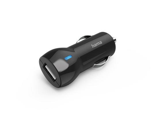 Car Charger, USB-A, 12 W, HAMA-201635 