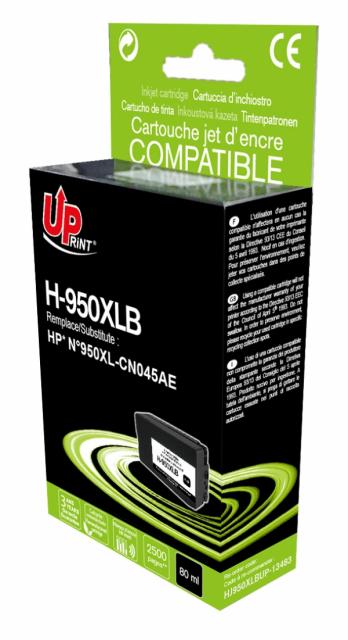 Ink cartridge UPRINT CN045AE HP, Black 