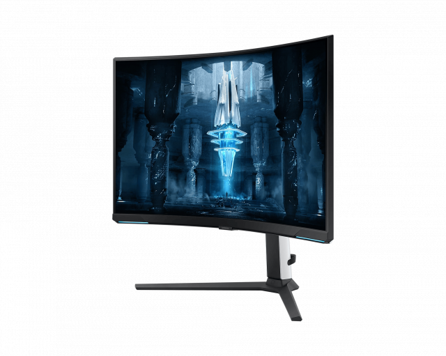 Monitor  Samsung Odyssey G8 32 inch, VA Curved Quantum Mini-LED UHD 3840x2160 