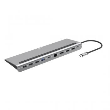 Hama USB-C Docking Station, "Connect2Office Pro", 10 Ports