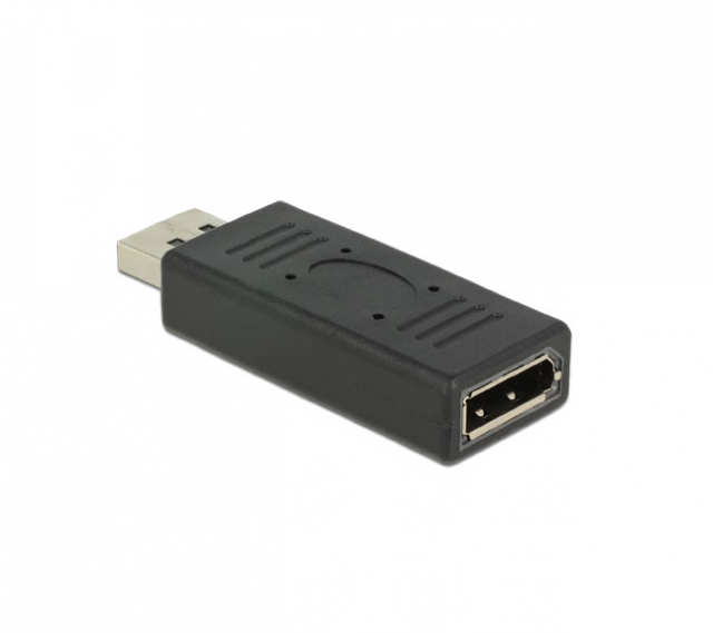 Delock Adapter DisplayPort 1.2 male > DisplayPort female port saver 