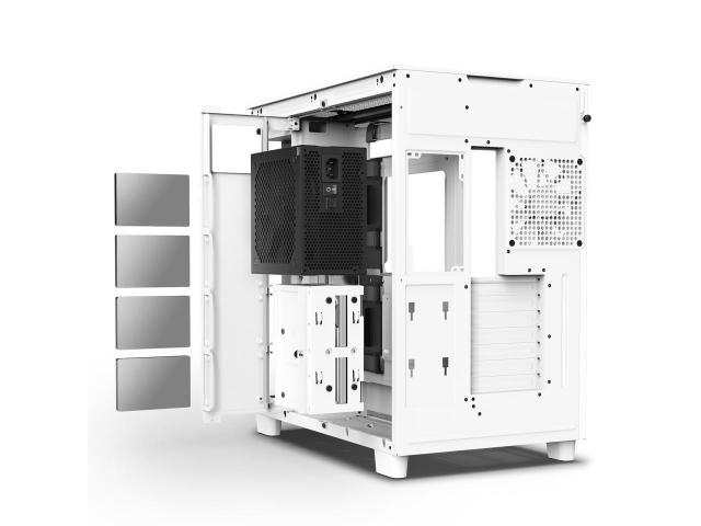 Case NZXT H9 Flow Matte White 