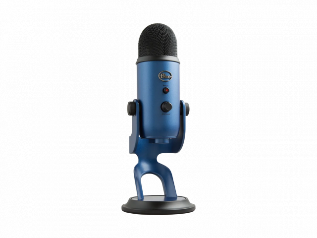 Настолен микрофон Logitech Blue YETI - Midnight Blue 