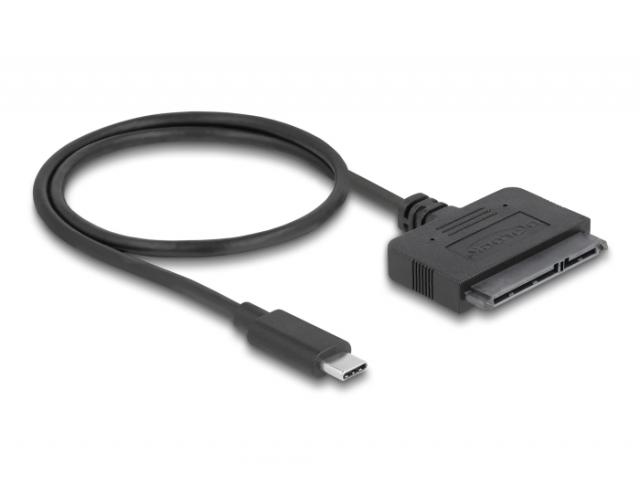 Конвертор Delock, USB Type-C - 22 pin SATA 6 Gb/s 