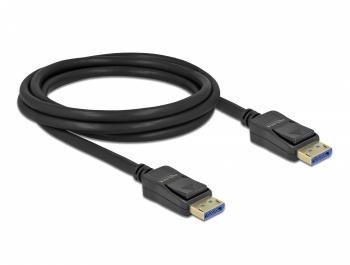 Delock Cable DisplayPort 2.0 male > DisplayPort male 10K 2 m