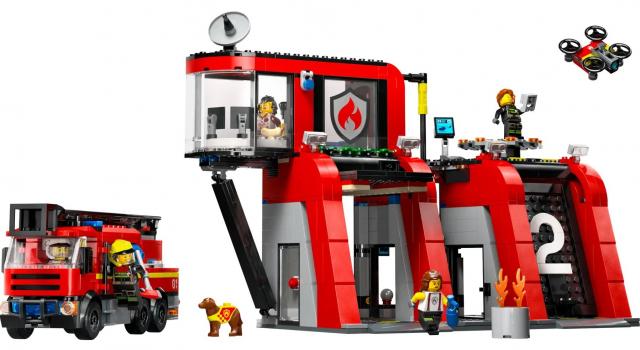 LEGO City - Fire Station with Fire Truck - 60414 