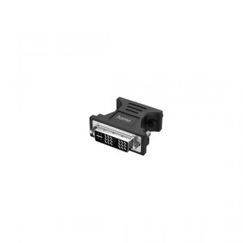 Hama Video Adapter, DVI Plug - VGA Socket, Full-HD 1080p, 200340