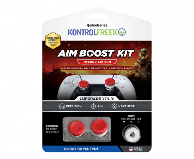 Аксесоар KontrolFreek Aim Boost Kit Inferno Edition PS5 DualSense 