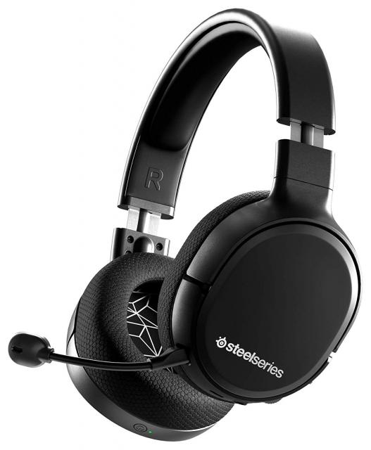 Геймърски слушалки SteelSeries Arctis 1 Wireless, Черно 