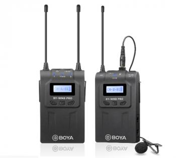 BOYA UHF Dual-Channel Wireless Microphone System BY-WM8 Pro-K1