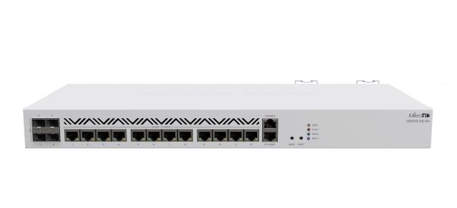 Cloud Router Mikrotik CCR2116-12G-4S+, 13xGigabit LAN, 4xSFP cages, M.2 PCIe slot 