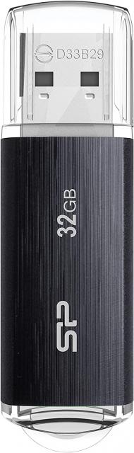 USB памет SILICON POWER Blaze B02, 32GB, USB 3.2 Gen 1, Черен 