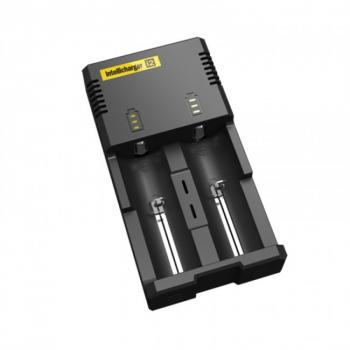 Universal Charger i2 LiIon & NIMH 18650; CR123; AA; AAA; C;D  NITECORE