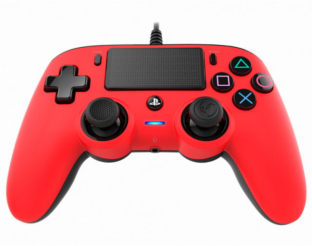 Жичен геймпад Nacon Wired Compact Controller, Червен 