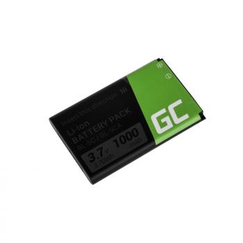 Mobile battery GREEN CELL BL-5C, for Nokia 105 2700 3110 5130 6230 E50, 3.7V, 1050mAh