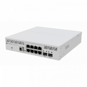 Switch 8 port Mikrotik CRS310-8G-2S-IN, 8 x Gigabit Ethernet ports, 2 x SFP