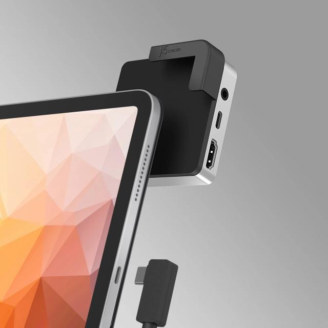 j5create USB-C to 4K 60 Hz HDMI Travel Dock for iPad Pro 