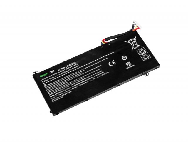 Батерия  за лаптоп GREEN CELL,  Acer Aspire Nitro V15 VN7-571G VN7-572G VN7-591G VN7-592G i V17 VN7-791G VN7-792G AC14A8L, 11.4V, 3800mAh 