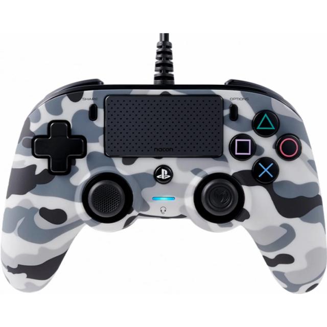 Жичен геймпад Nacon Wired Compact Controller Camo Grey, Сив 