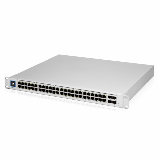 Суич Ubiquiti Networks UniFi USW-PRO-48, 48-портов Gigabit, Mонтаж в шкаф 