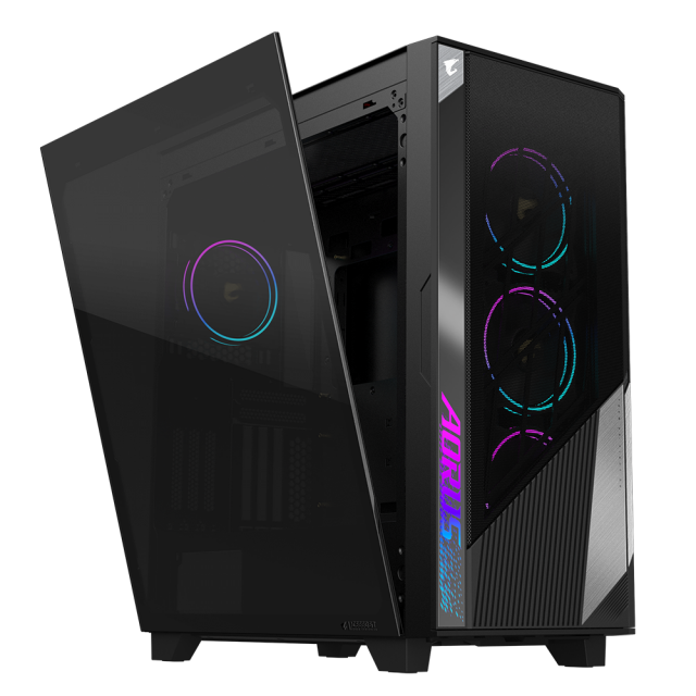 Case Gigabyte AORUS AC500 ST Tempered Glass RGB Fusion 2.0 Mid Tower 