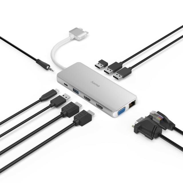 USB-C Hub, "Connect2Mac", Apple MacBook Air & Pro, 12 ports, 200133 