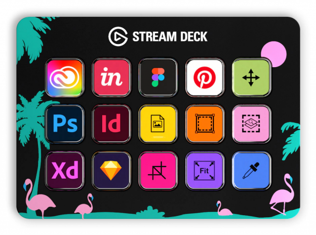 Elgato Stream Deck MK.2 - 15 Customizable LCD Keys 