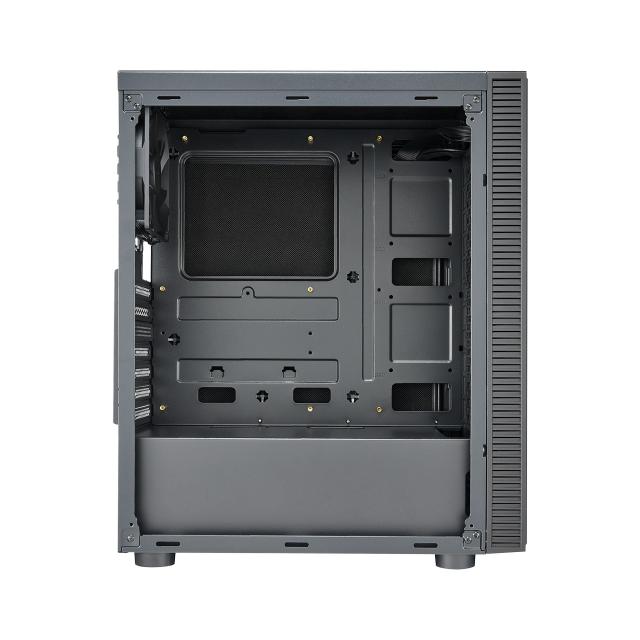 Кутия FSP CMT223S Silent ATX Mid Tower, Черна 