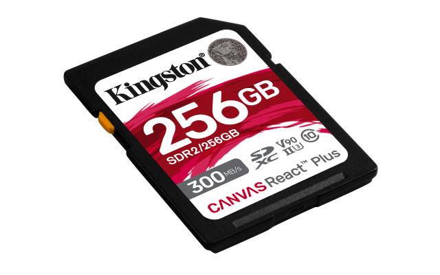 Memory card Kingston Canvas React SDXC 256GB 