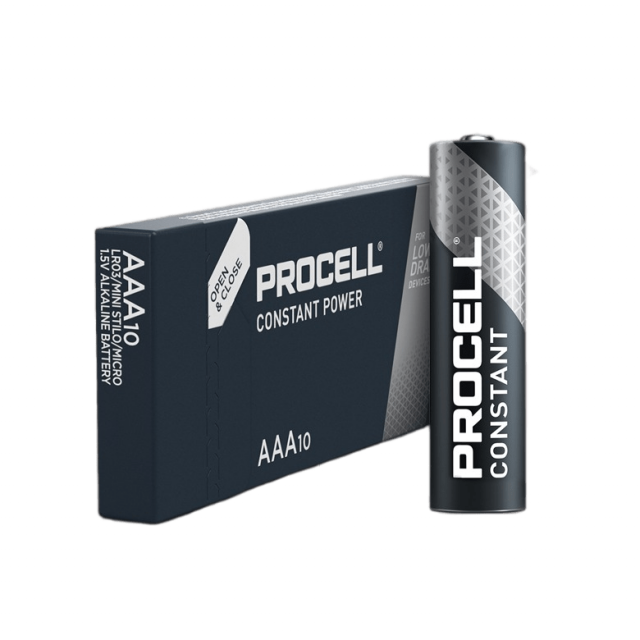 PROCELL Alkaline Battery LR03 1,5V AA  10pk  CONSTANT MN2400  PROCELL 