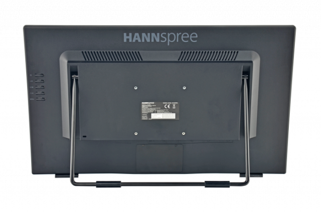 Тъч монитор HANNSPREE HT248PPB, LED, 23.8 inch, Wide, Full HD, D-Sub, HDMI, DP, Черен 