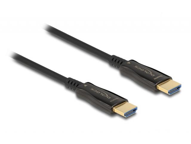 Оптичен кабел Delock, HDMI 8K, 60 Hz, 25 m 